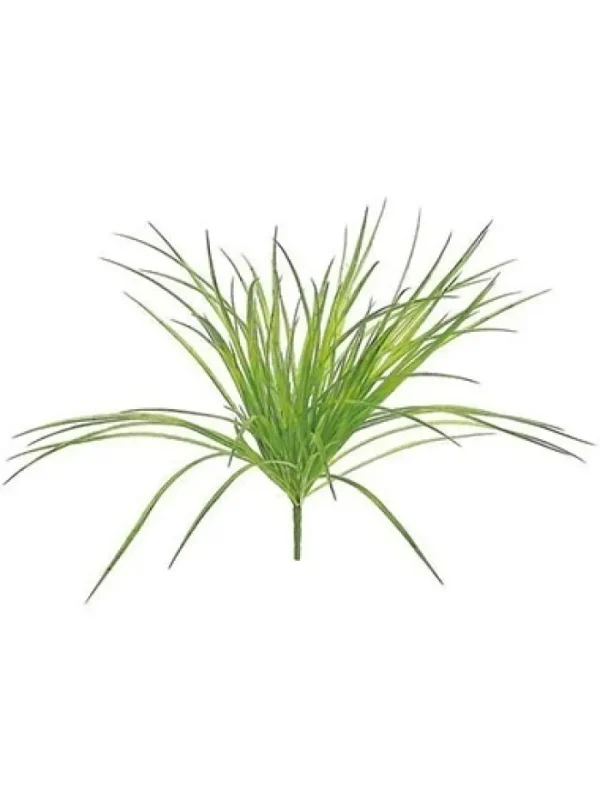 Aldik Home Desk Plants | Artificial Grasses<Zebra Grass Bush 21 in. Light Green